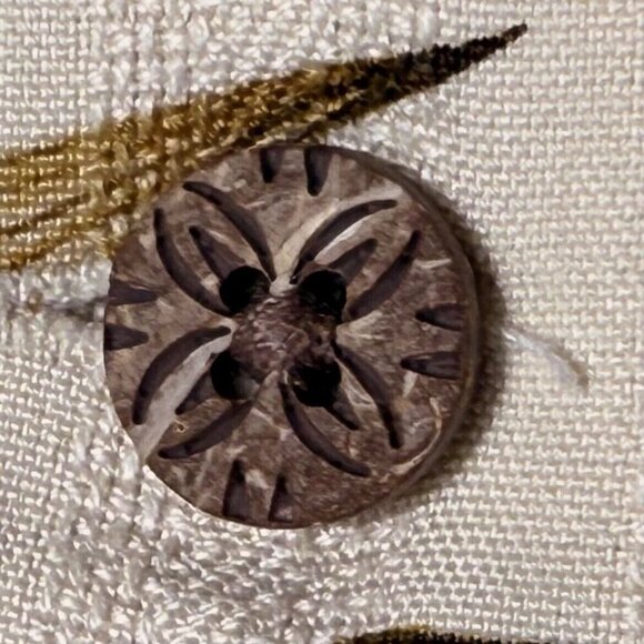 Tommy Bahama 100% Silk Mens XL Ivory Floral Tropical Hawaiian Aloha Short Sleeve - Picture 11 of 12